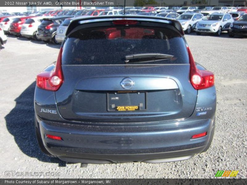 Graphite Blue / Black/Silver Trim 2012 Nissan Juke SV AWD