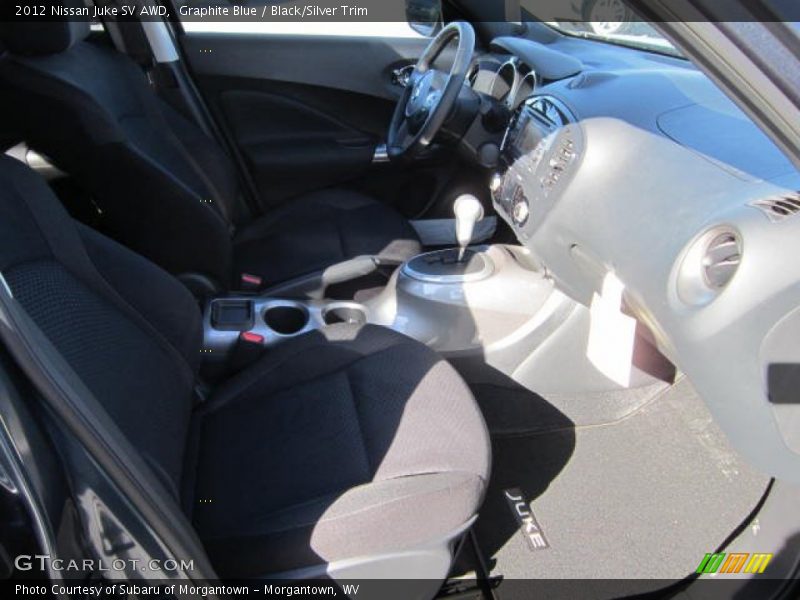 Graphite Blue / Black/Silver Trim 2012 Nissan Juke SV AWD