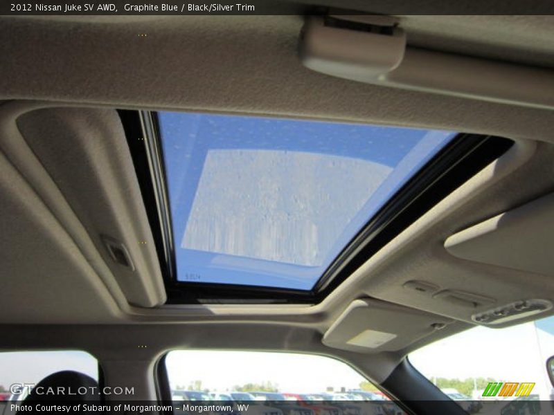Graphite Blue / Black/Silver Trim 2012 Nissan Juke SV AWD