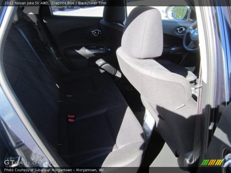 Graphite Blue / Black/Silver Trim 2012 Nissan Juke SV AWD
