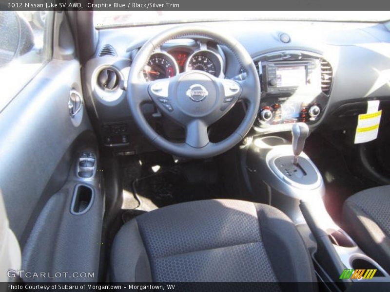 Graphite Blue / Black/Silver Trim 2012 Nissan Juke SV AWD