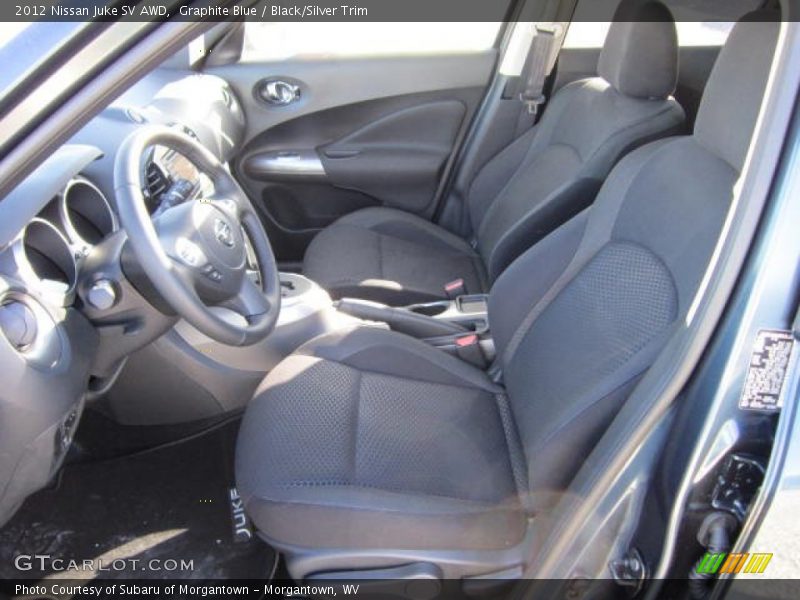 Graphite Blue / Black/Silver Trim 2012 Nissan Juke SV AWD