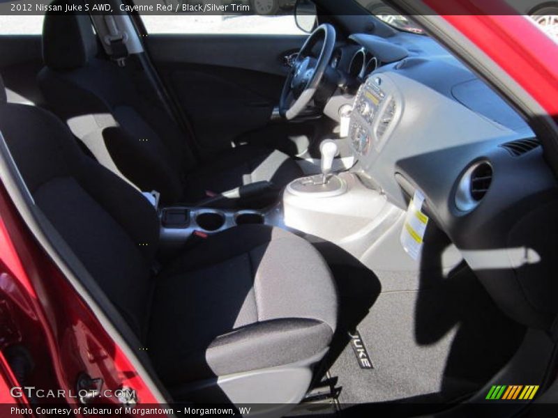 Cayenne Red / Black/Silver Trim 2012 Nissan Juke S AWD