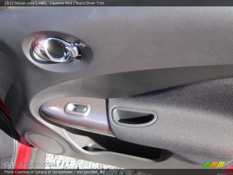 Cayenne Red / Black/Silver Trim 2012 Nissan Juke S AWD