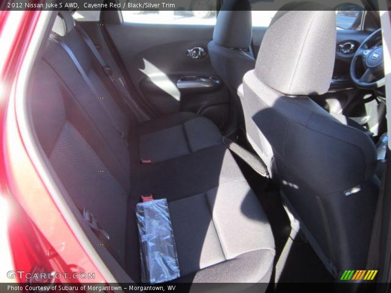 Cayenne Red / Black/Silver Trim 2012 Nissan Juke S AWD