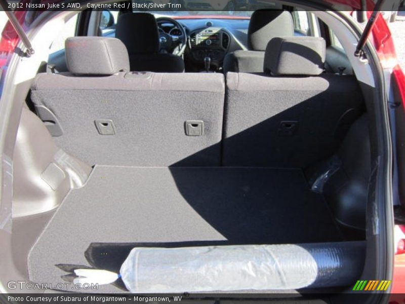 Cayenne Red / Black/Silver Trim 2012 Nissan Juke S AWD