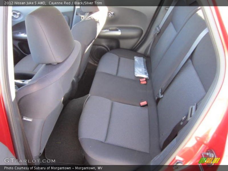 Cayenne Red / Black/Silver Trim 2012 Nissan Juke S AWD