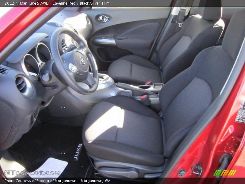Cayenne Red / Black/Silver Trim 2012 Nissan Juke S AWD