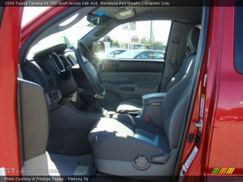 Barcelona Red Metallic / Graphite Gray 2009 Toyota Tacoma V6 TRD Sport Access Cab 4x4