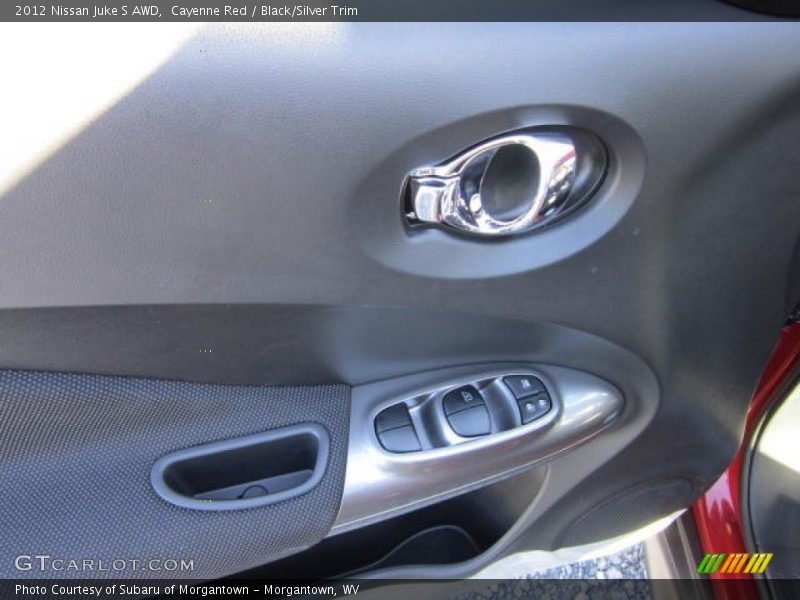 Cayenne Red / Black/Silver Trim 2012 Nissan Juke S AWD