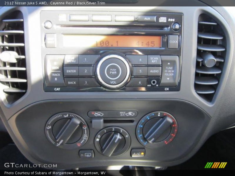 Cayenne Red / Black/Silver Trim 2012 Nissan Juke S AWD