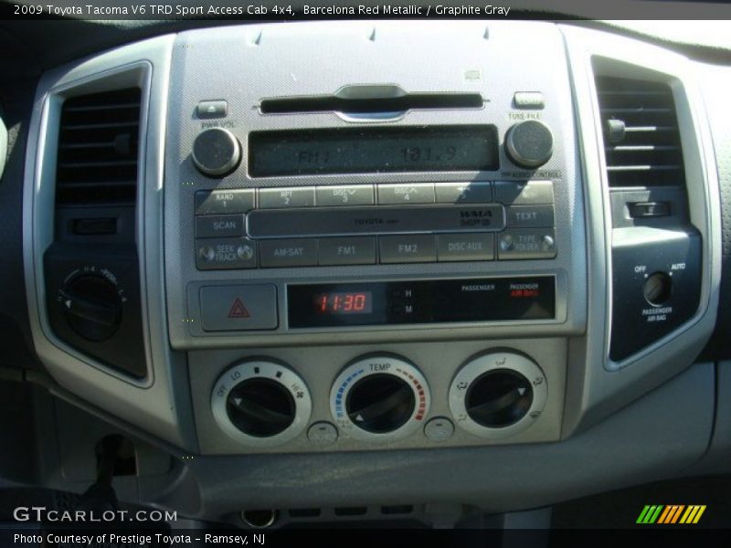 Barcelona Red Metallic / Graphite Gray 2009 Toyota Tacoma V6 TRD Sport Access Cab 4x4