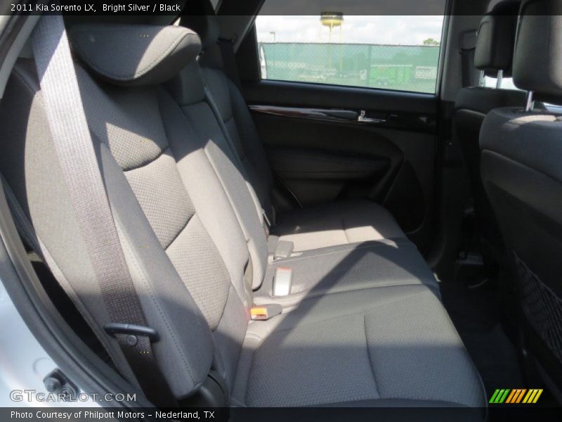 Bright Silver / Black 2011 Kia Sorento LX