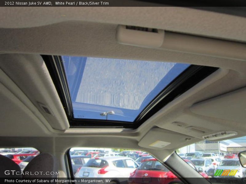 White Pearl / Black/Silver Trim 2012 Nissan Juke SV AWD