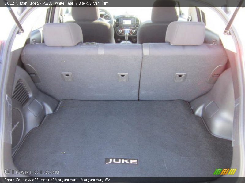 White Pearl / Black/Silver Trim 2012 Nissan Juke SV AWD