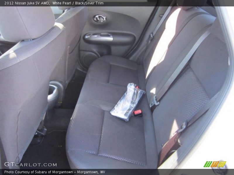 White Pearl / Black/Silver Trim 2012 Nissan Juke SV AWD