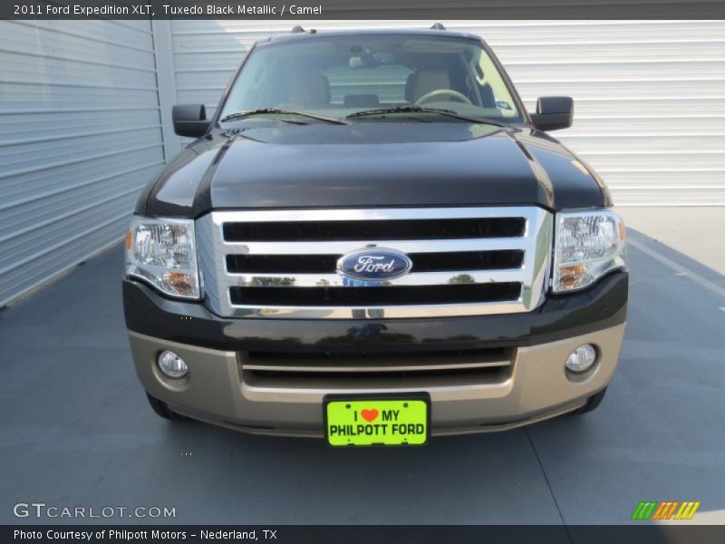 Tuxedo Black Metallic / Camel 2011 Ford Expedition XLT
