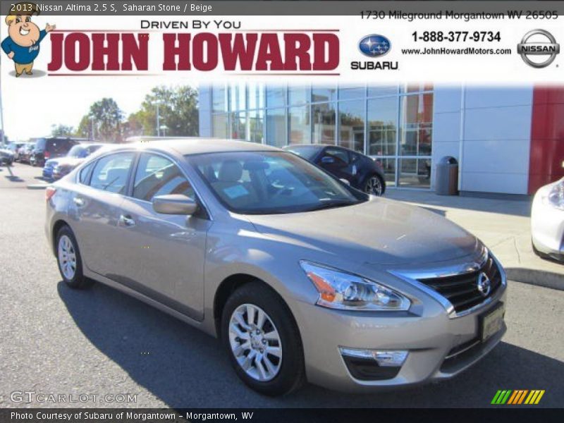 Saharan Stone / Beige 2013 Nissan Altima 2.5 S