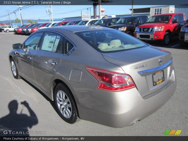 Saharan Stone / Beige 2013 Nissan Altima 2.5 S