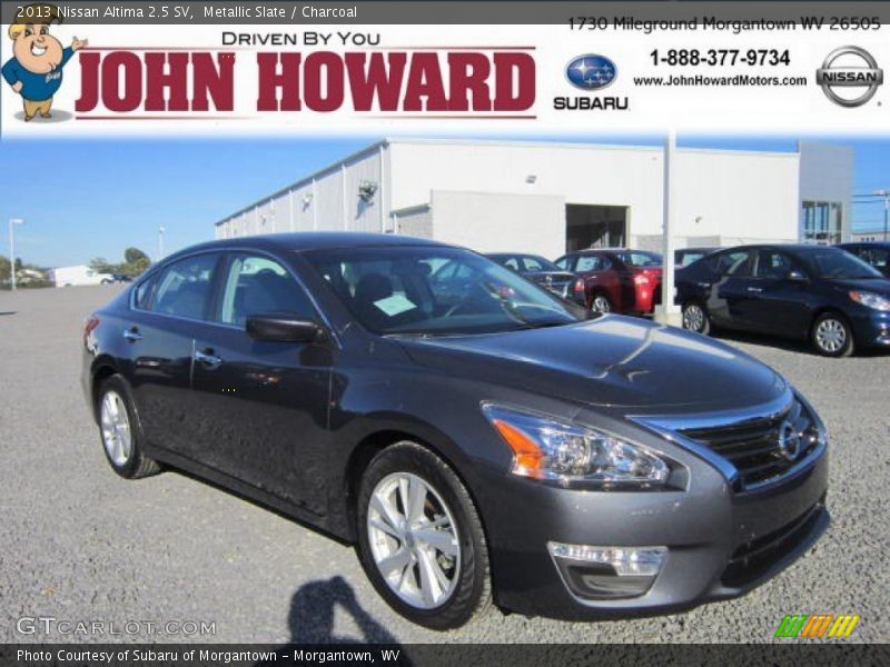 Metallic Slate / Charcoal 2013 Nissan Altima 2.5 SV