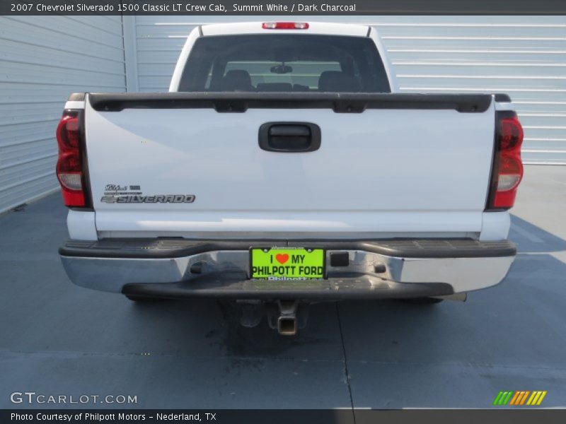 Summit White / Dark Charcoal 2007 Chevrolet Silverado 1500 Classic LT Crew Cab