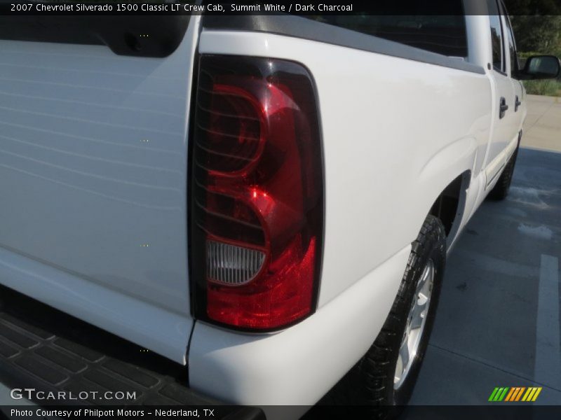 Summit White / Dark Charcoal 2007 Chevrolet Silverado 1500 Classic LT Crew Cab