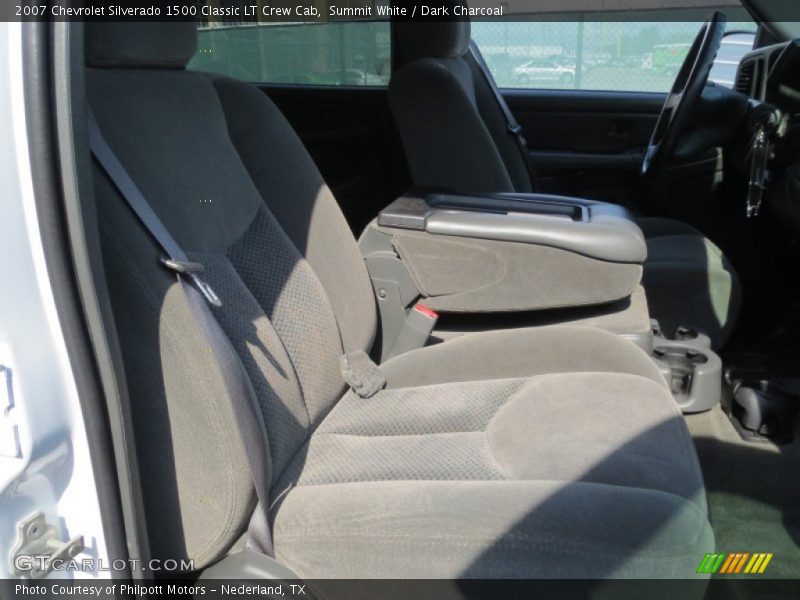 Summit White / Dark Charcoal 2007 Chevrolet Silverado 1500 Classic LT Crew Cab