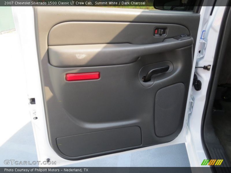 Summit White / Dark Charcoal 2007 Chevrolet Silverado 1500 Classic LT Crew Cab