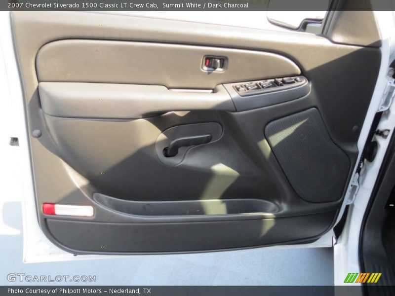 Summit White / Dark Charcoal 2007 Chevrolet Silverado 1500 Classic LT Crew Cab