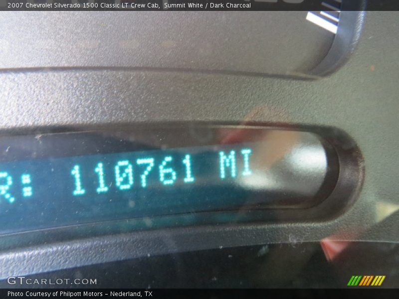 Summit White / Dark Charcoal 2007 Chevrolet Silverado 1500 Classic LT Crew Cab