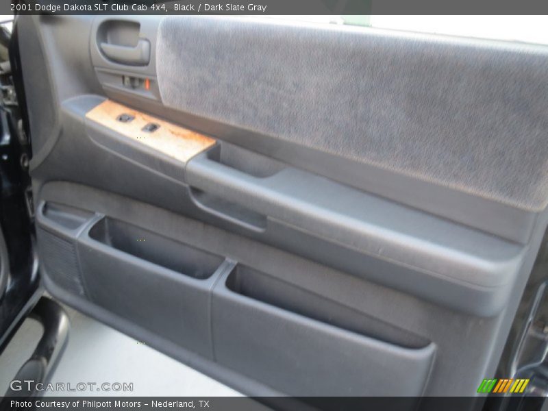 Black / Dark Slate Gray 2001 Dodge Dakota SLT Club Cab 4x4