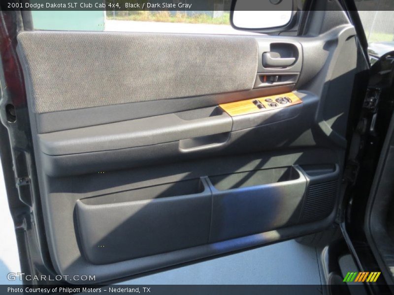 Black / Dark Slate Gray 2001 Dodge Dakota SLT Club Cab 4x4