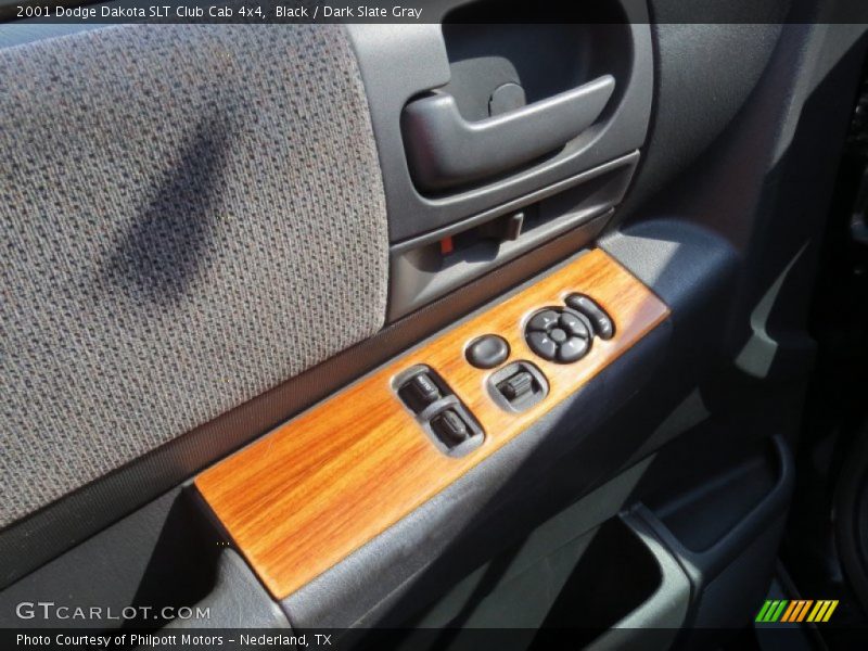 Black / Dark Slate Gray 2001 Dodge Dakota SLT Club Cab 4x4