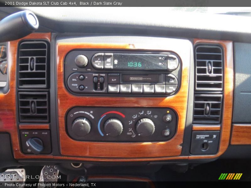 Black / Dark Slate Gray 2001 Dodge Dakota SLT Club Cab 4x4