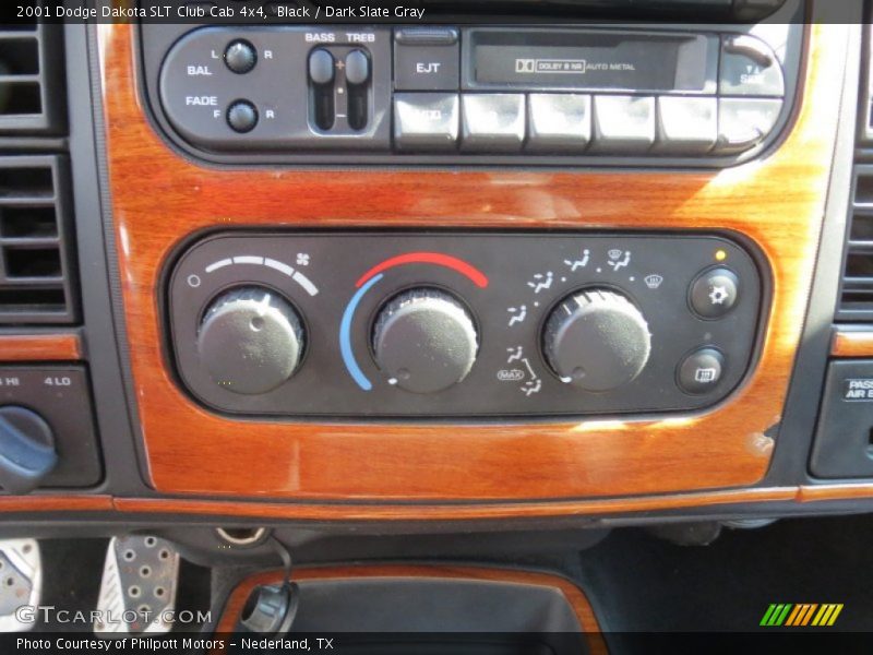 Black / Dark Slate Gray 2001 Dodge Dakota SLT Club Cab 4x4