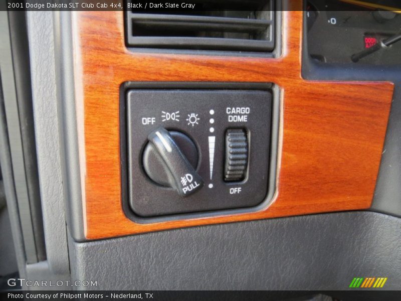 Black / Dark Slate Gray 2001 Dodge Dakota SLT Club Cab 4x4