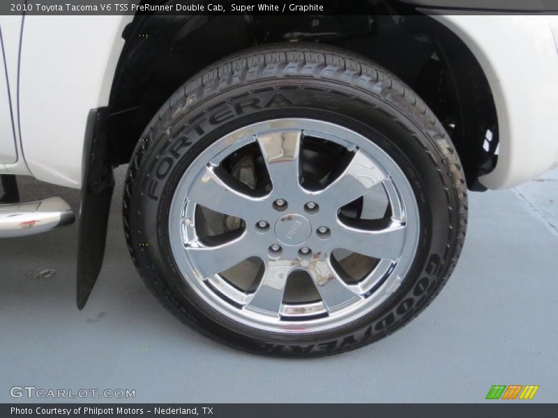 Super White / Graphite 2010 Toyota Tacoma V6 TSS PreRunner Double Cab