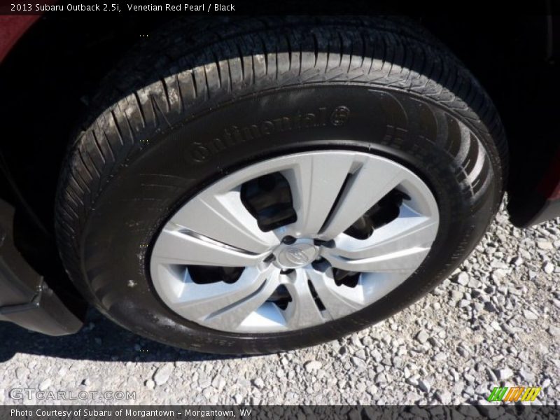 Venetian Red Pearl / Black 2013 Subaru Outback 2.5i