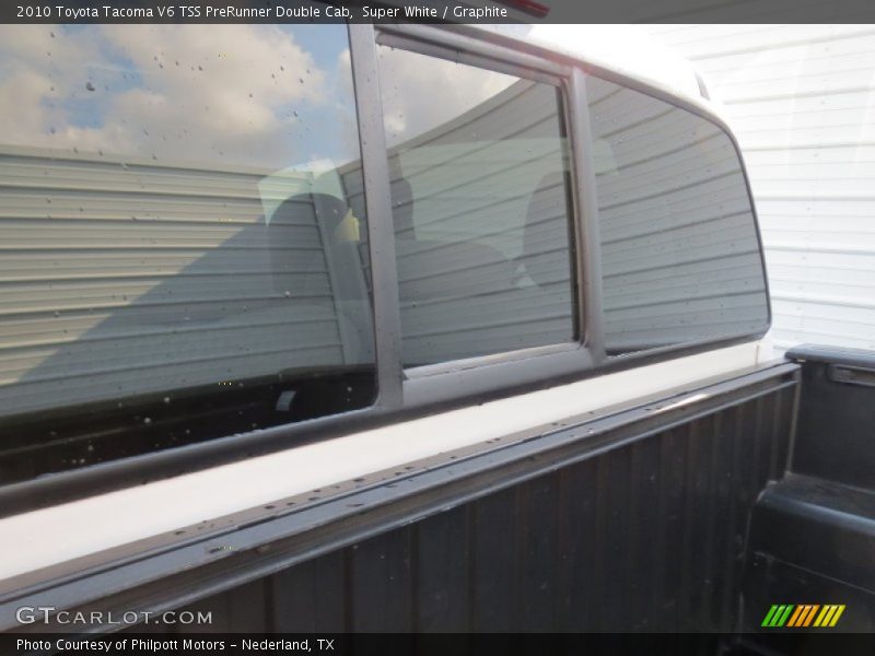 Super White / Graphite 2010 Toyota Tacoma V6 TSS PreRunner Double Cab