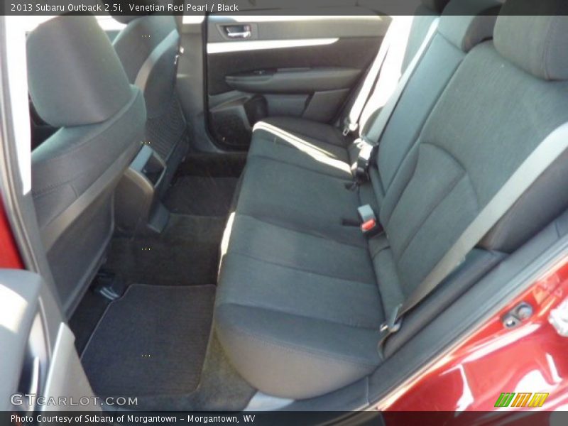 Venetian Red Pearl / Black 2013 Subaru Outback 2.5i