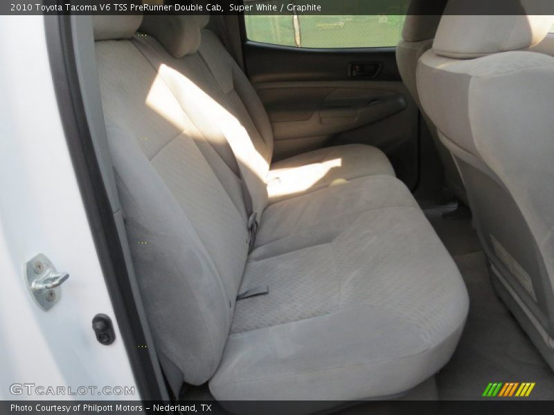 Super White / Graphite 2010 Toyota Tacoma V6 TSS PreRunner Double Cab