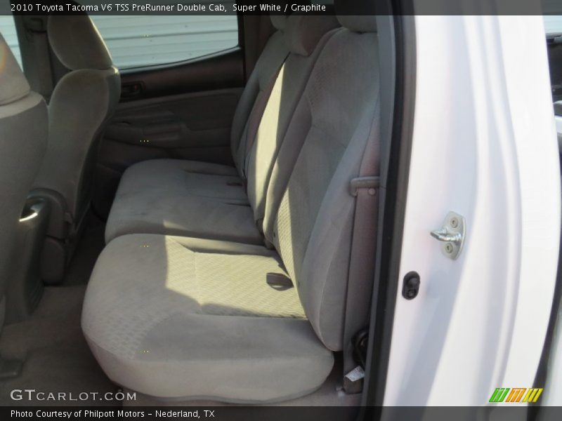 Super White / Graphite 2010 Toyota Tacoma V6 TSS PreRunner Double Cab