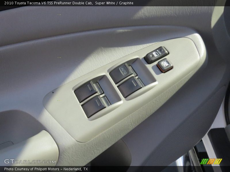 Super White / Graphite 2010 Toyota Tacoma V6 TSS PreRunner Double Cab
