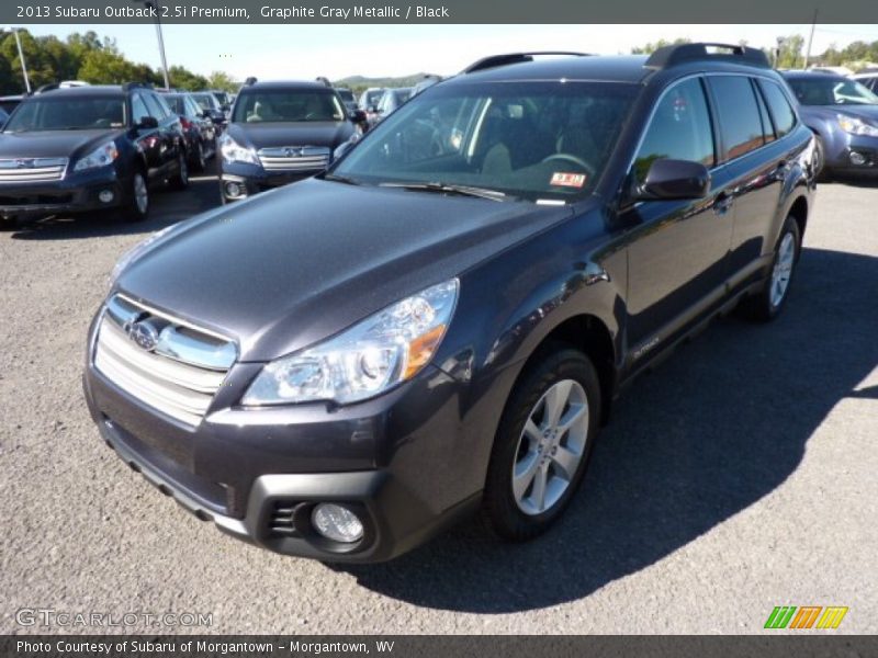 Graphite Gray Metallic / Black 2013 Subaru Outback 2.5i Premium