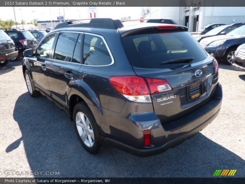 Graphite Gray Metallic / Black 2013 Subaru Outback 2.5i Premium