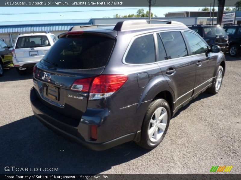 Graphite Gray Metallic / Black 2013 Subaru Outback 2.5i Premium
