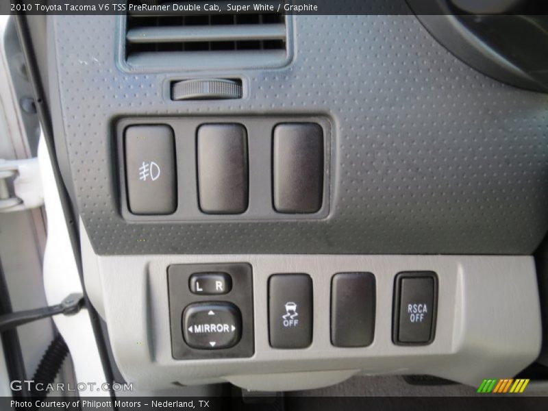 Super White / Graphite 2010 Toyota Tacoma V6 TSS PreRunner Double Cab