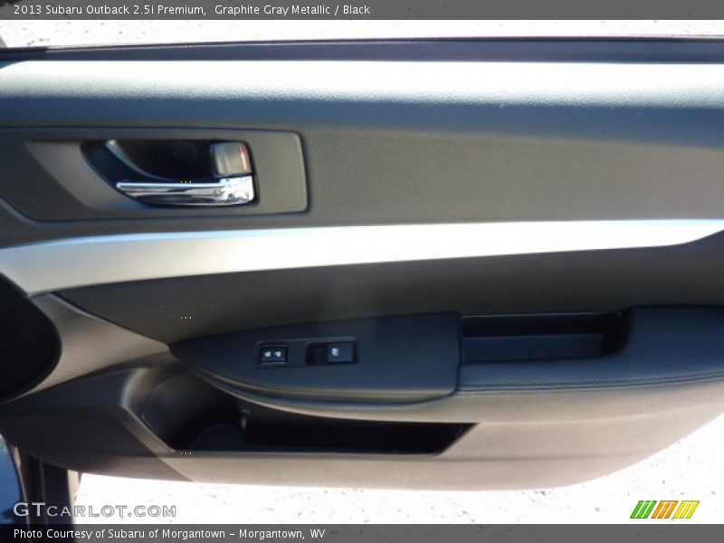 Graphite Gray Metallic / Black 2013 Subaru Outback 2.5i Premium
