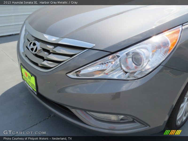 Harbor Gray Metallic / Gray 2013 Hyundai Sonata SE