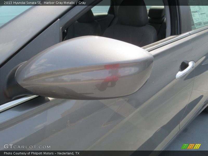 Harbor Gray Metallic / Gray 2013 Hyundai Sonata SE